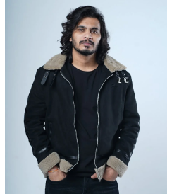Man in a stylish jacket