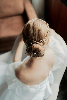 Elegant hair bun