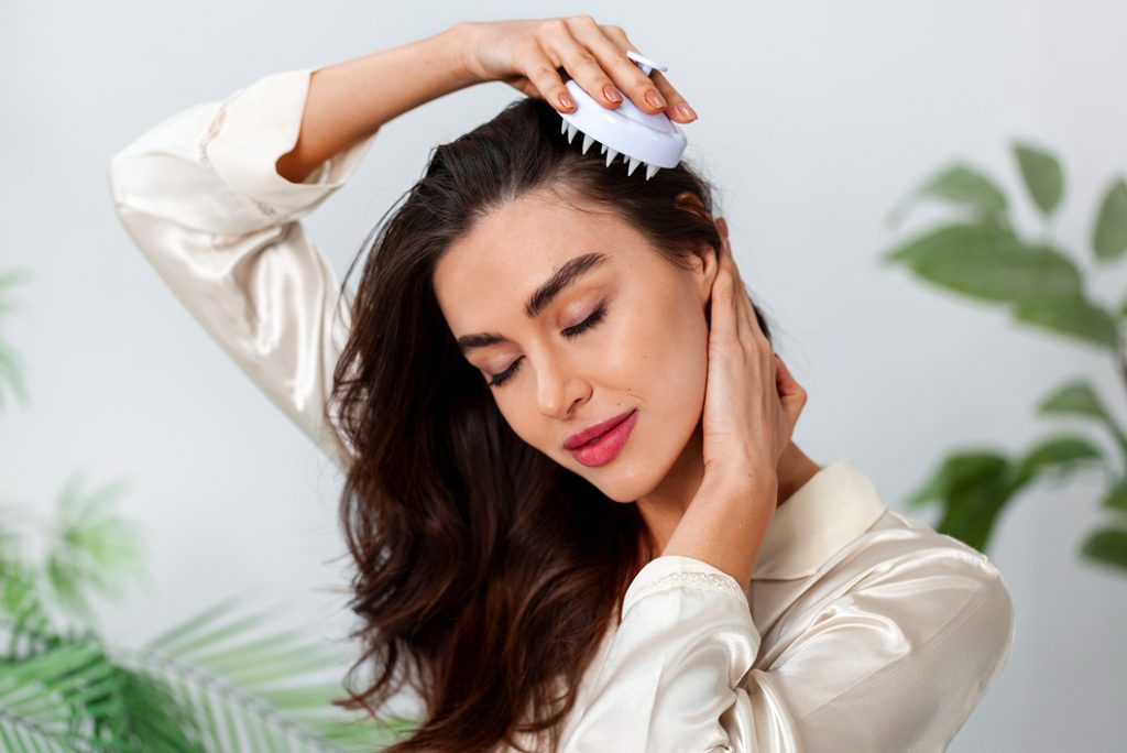 Deep conditioning hair treatment for damaged hair in BTM Layout